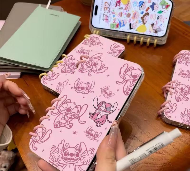 Cover de libreta de Stitch