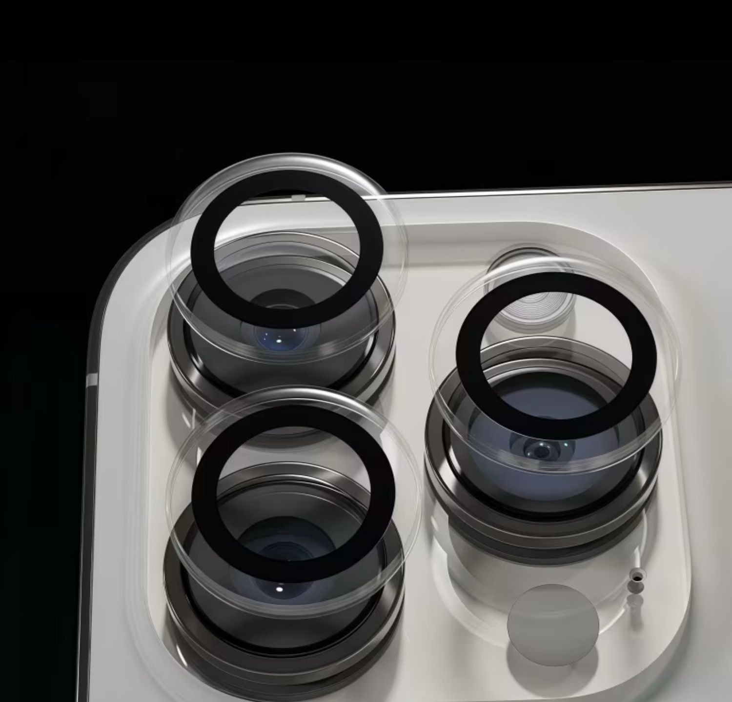 Protector de cámara: Transparente