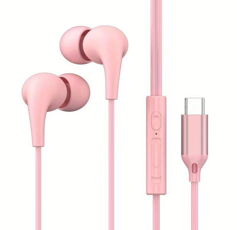 Audifonos de cable tipo C