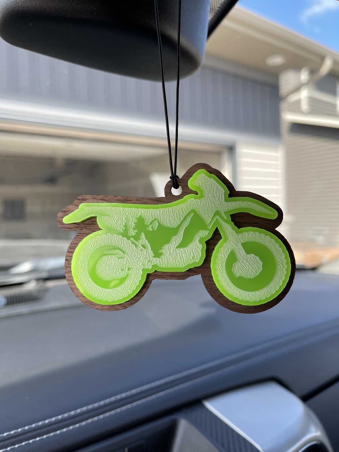 Custom Dirtbike Mirror Hanger