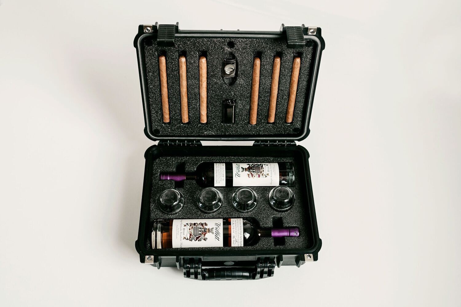 Tactical Whiskey Case w/ Cigar Package