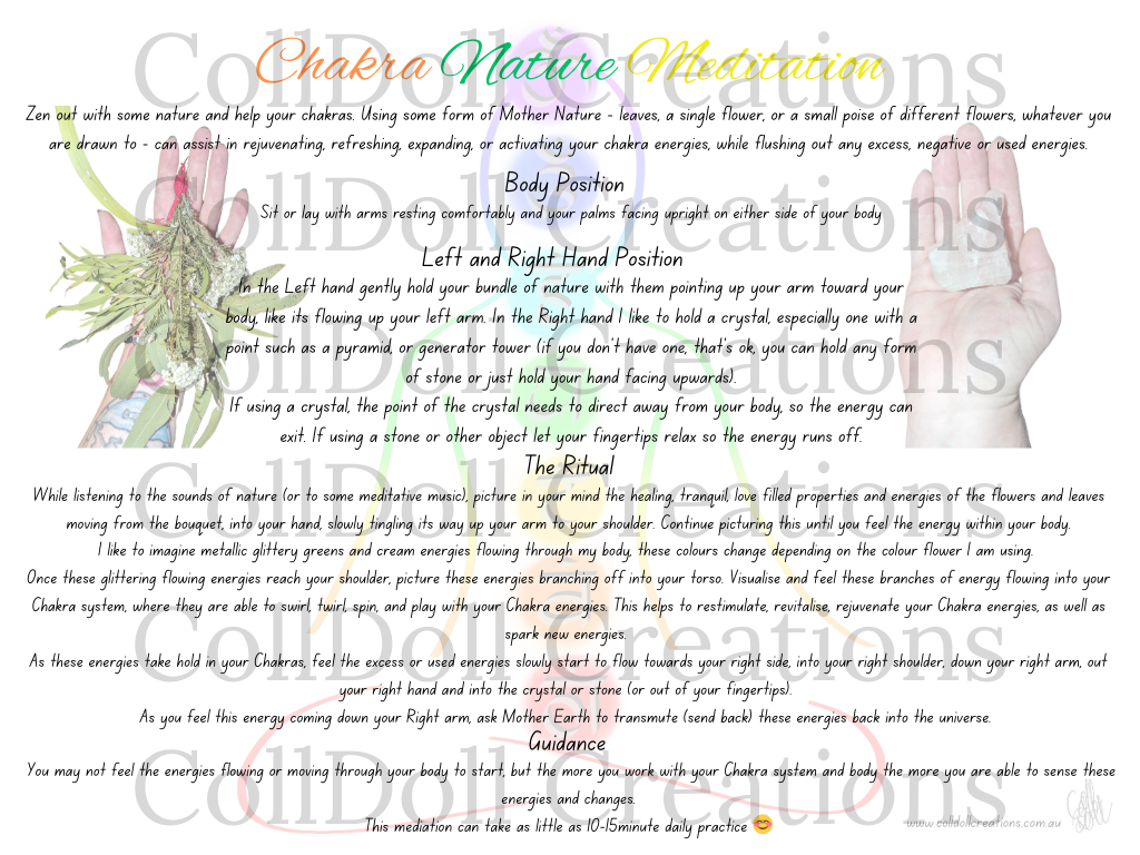 Chakra Nature Meditation Resource