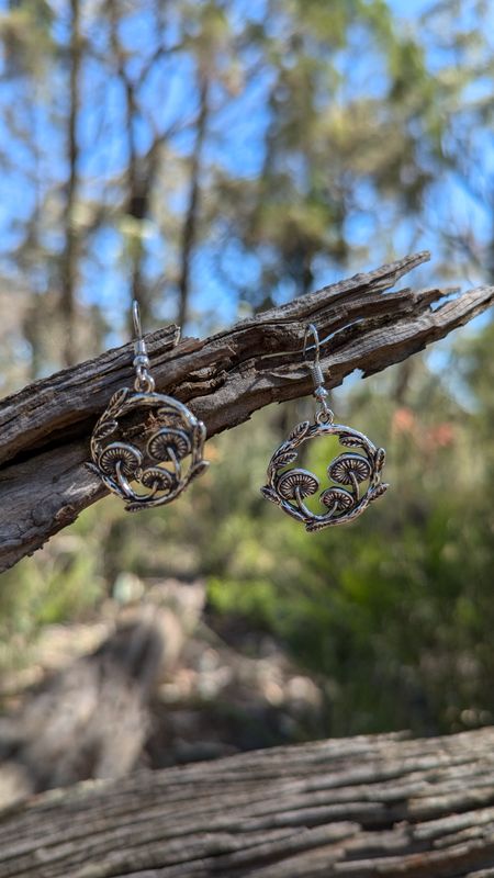 Earrings - Mushrooms