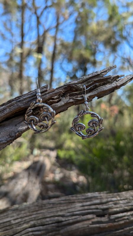 Earrings - Mushrooms