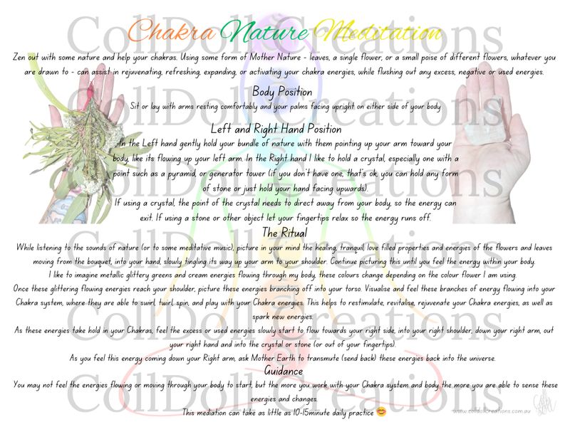 Chakra Nature Meditation Resource