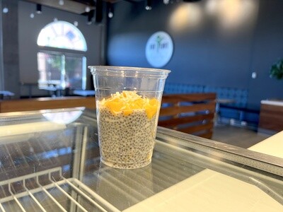 Coconut mango Chia Pudding