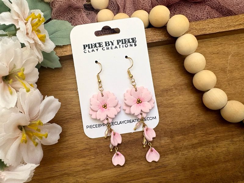 Sakura Petal Dangles