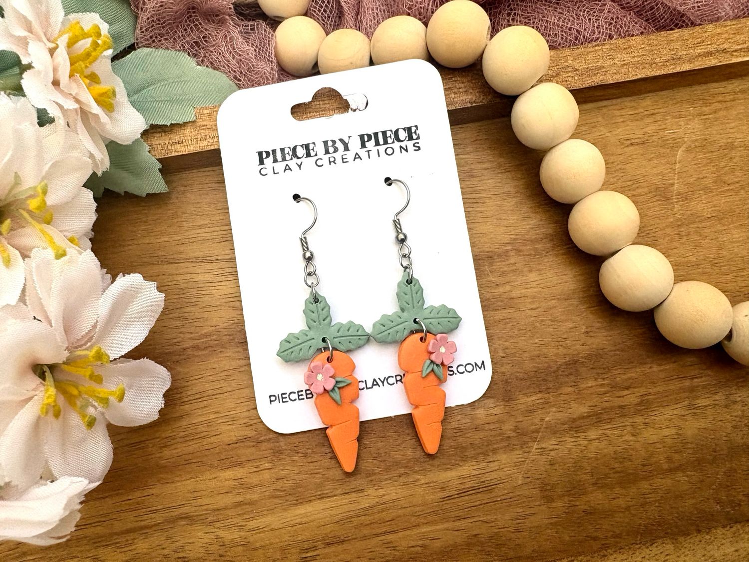 Spring Carrot Dangles