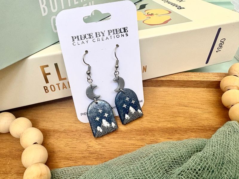 Mountain &amp; Stars Dangles