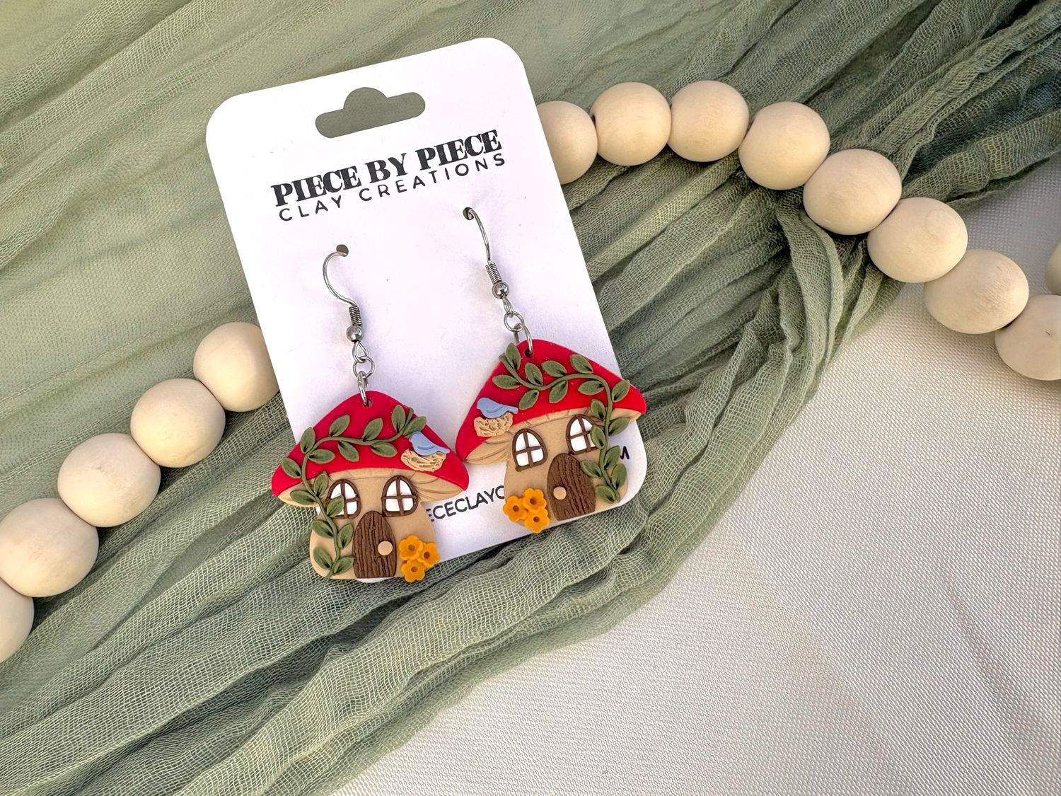 Mushroom Cottage Dangles