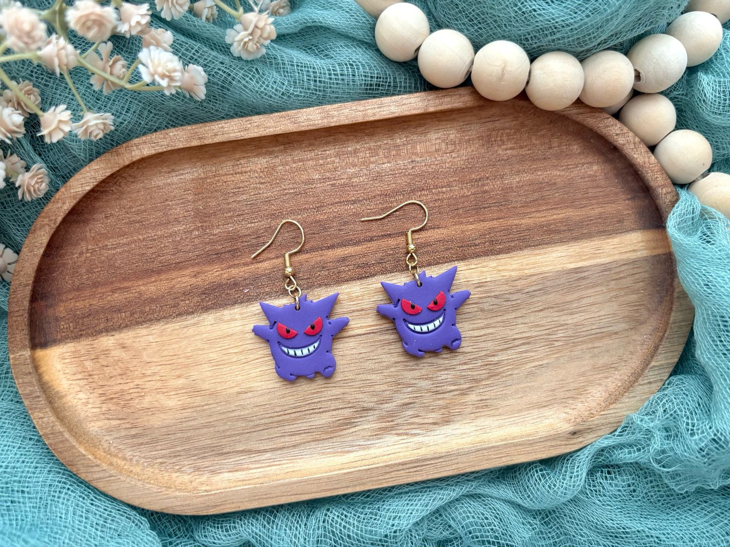 Purple Gas Dangles