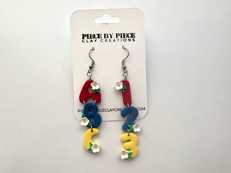 School Dangles (Silver)