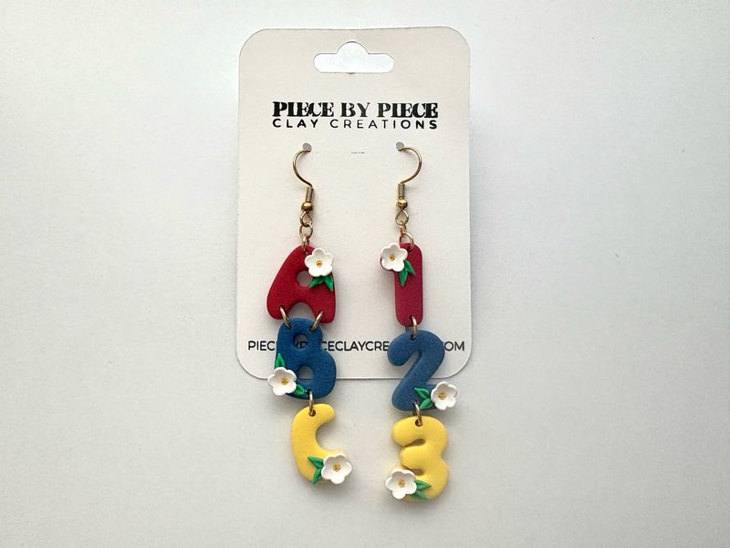 School Dangles (Gold)