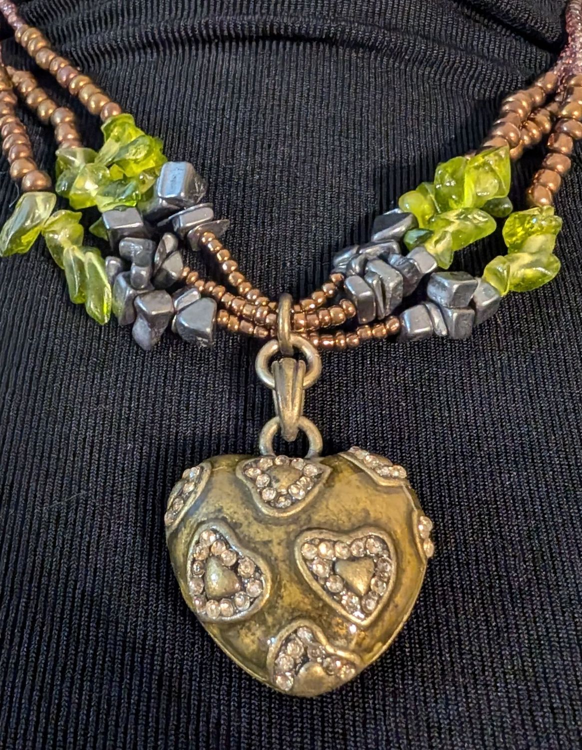 13-16" Adjustable Heart Necklace