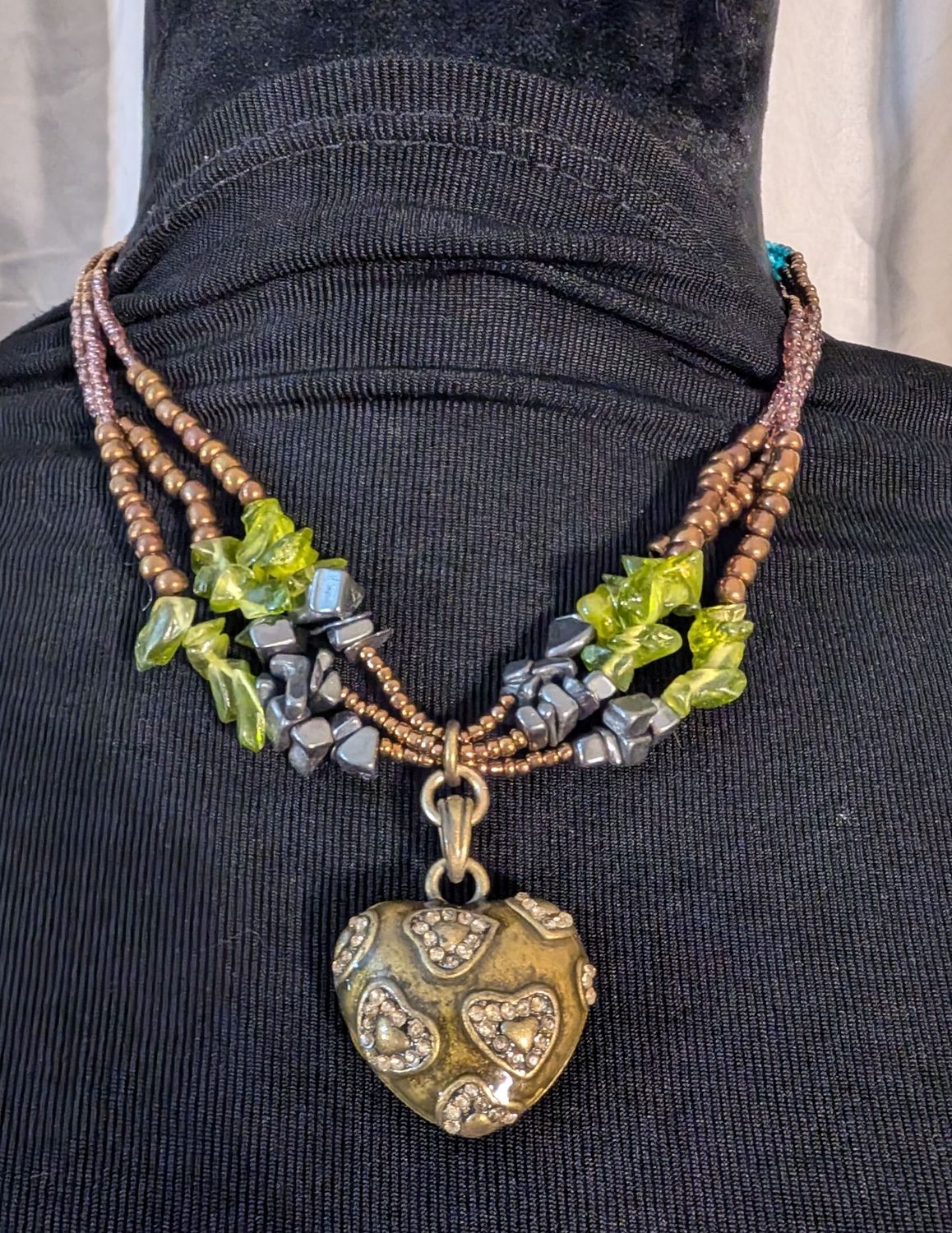 13-16" Adjustable Heart Necklace