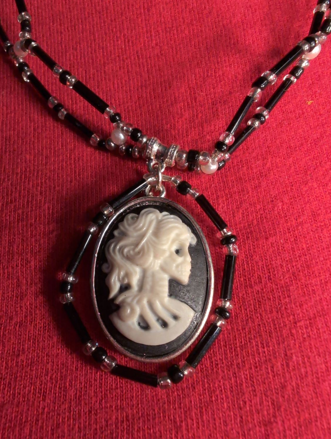23" Cryptic Cameo Necklace