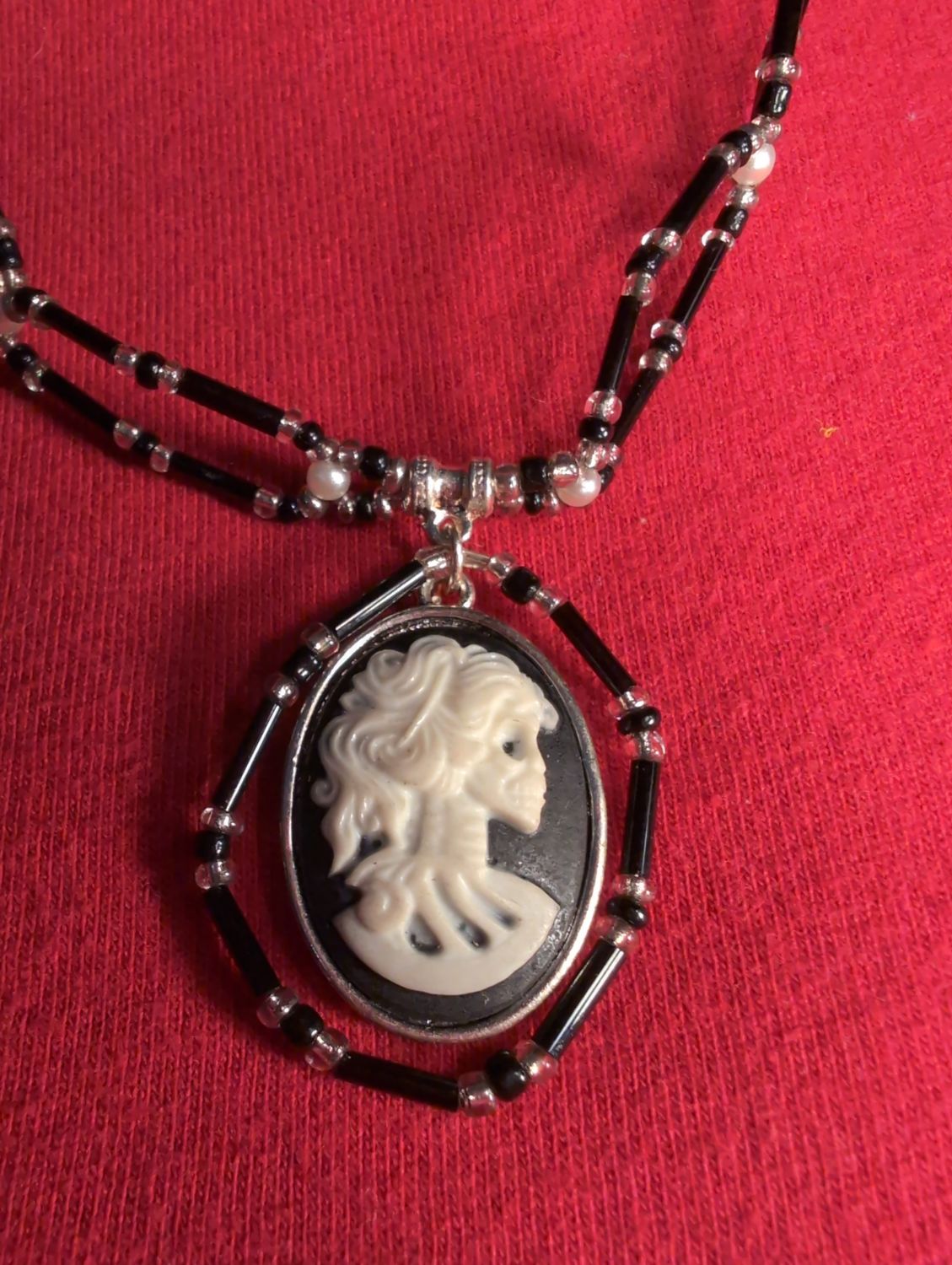 23" Cryptic Cameo Necklace