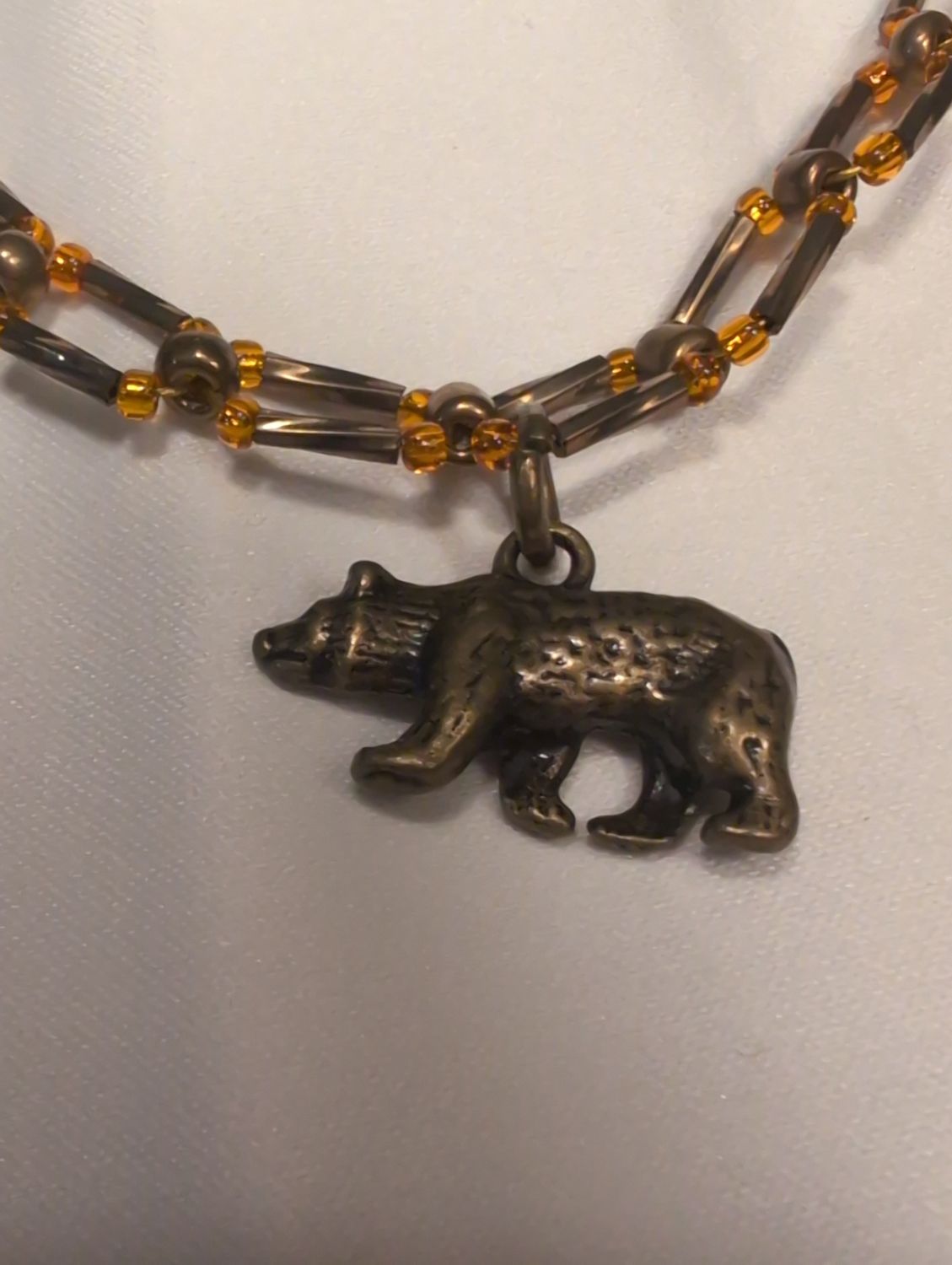 21" Bear Necklace