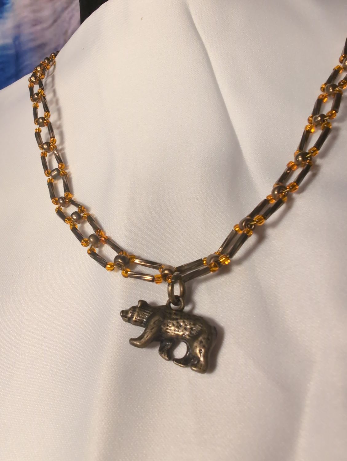 21" Bear Necklace