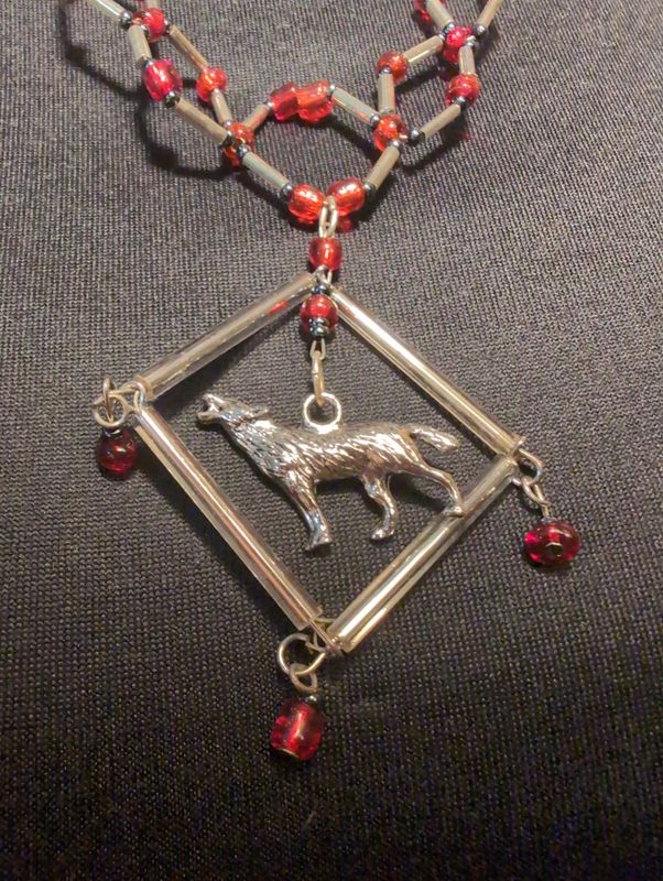 22" Wolf Necklace