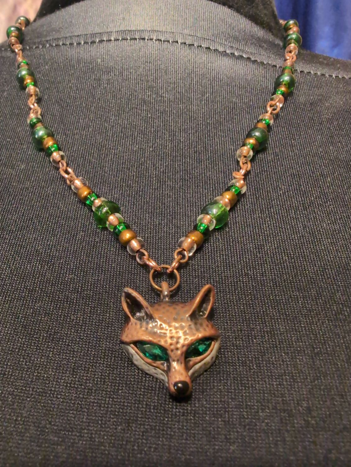 20" Fox Necklace