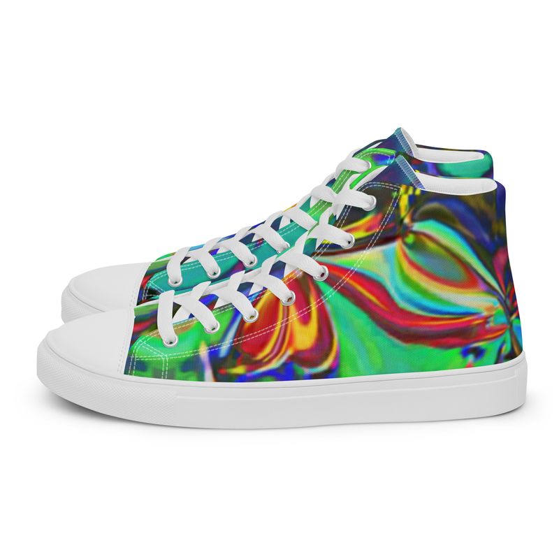 Mind's Eye Women’s high top canvas shoes