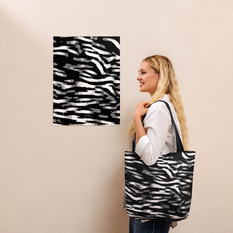 Black and White Classic Collection Tote bag