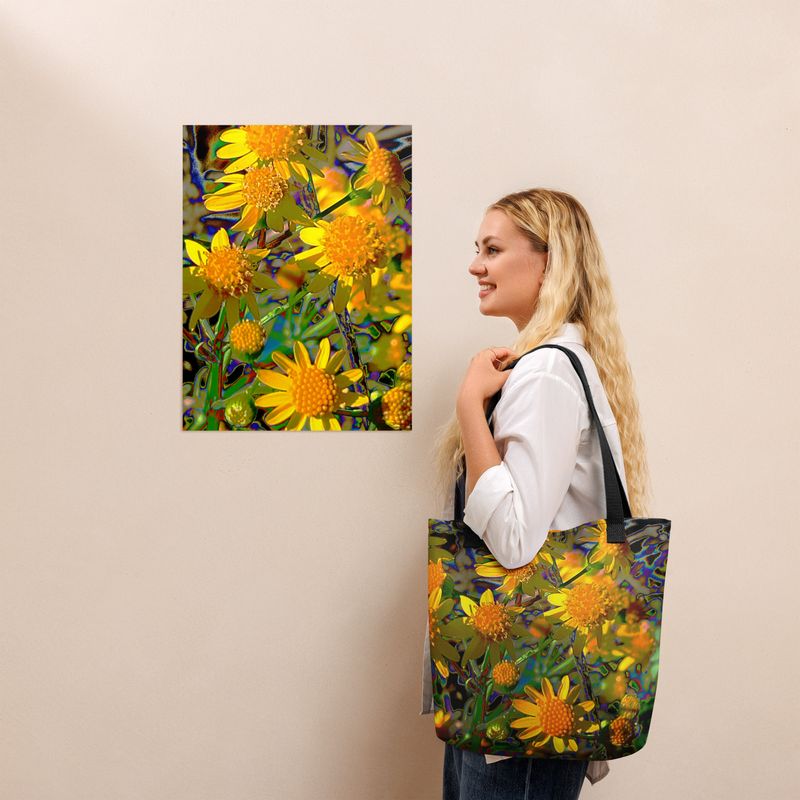 Hippie Bloom Collection Tote bag