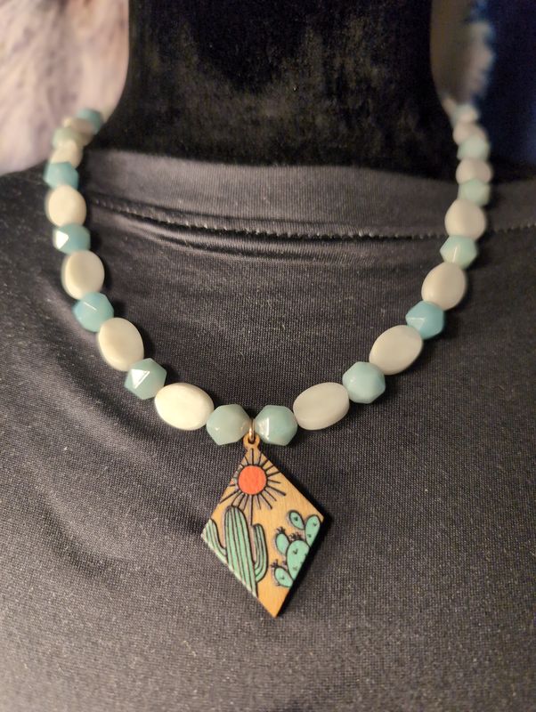 19" Cactus Necklace