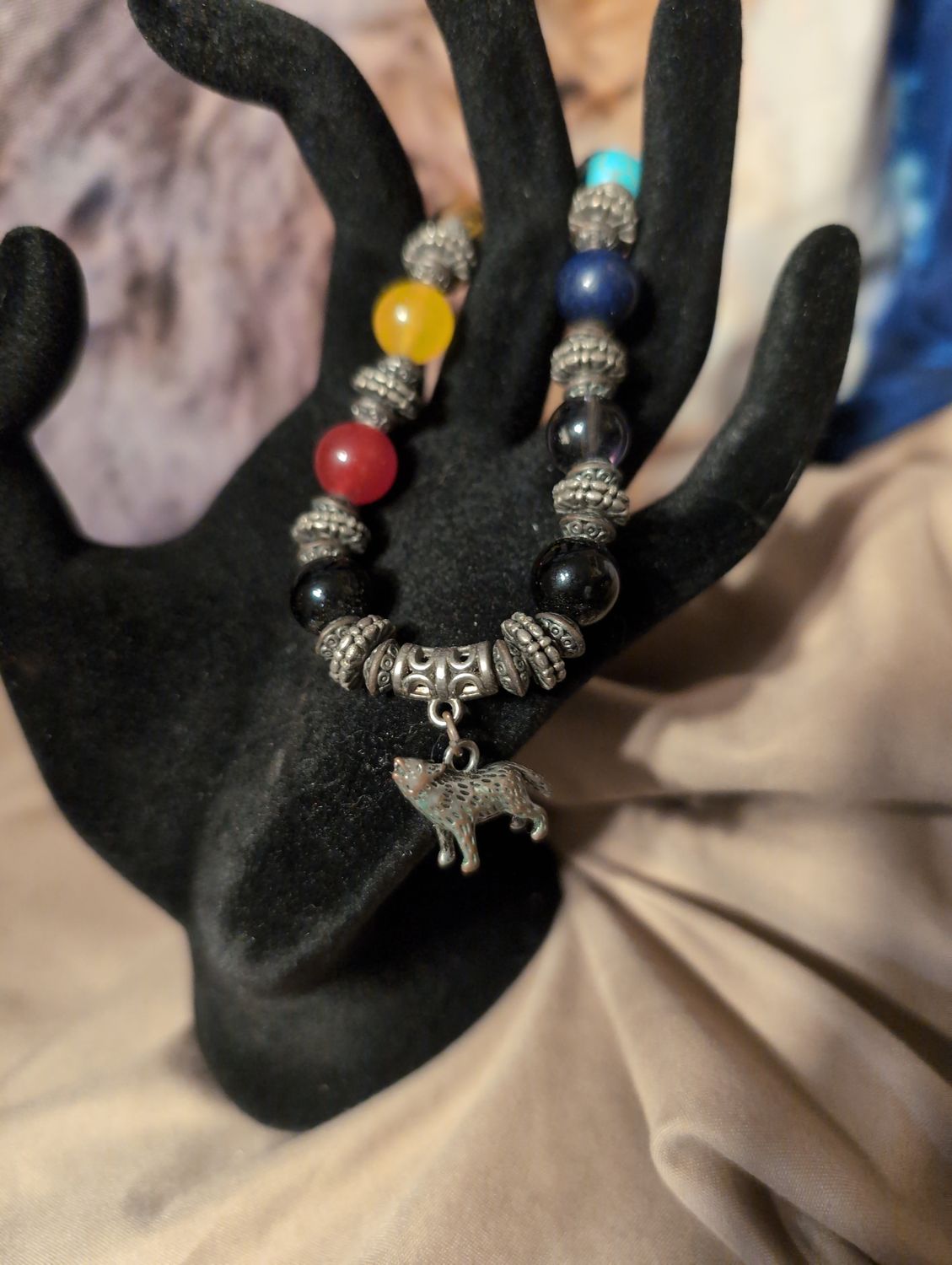 7" Wolf Bracelet 