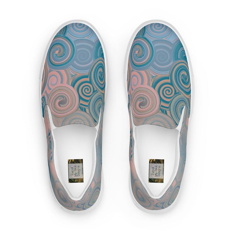 Spiral of Life Women’s slip-on canvas shoes
