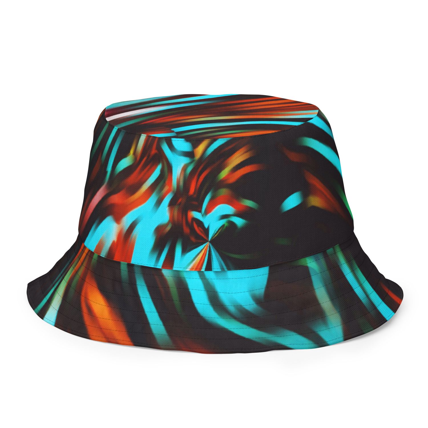 Smile Reversible bucket hat