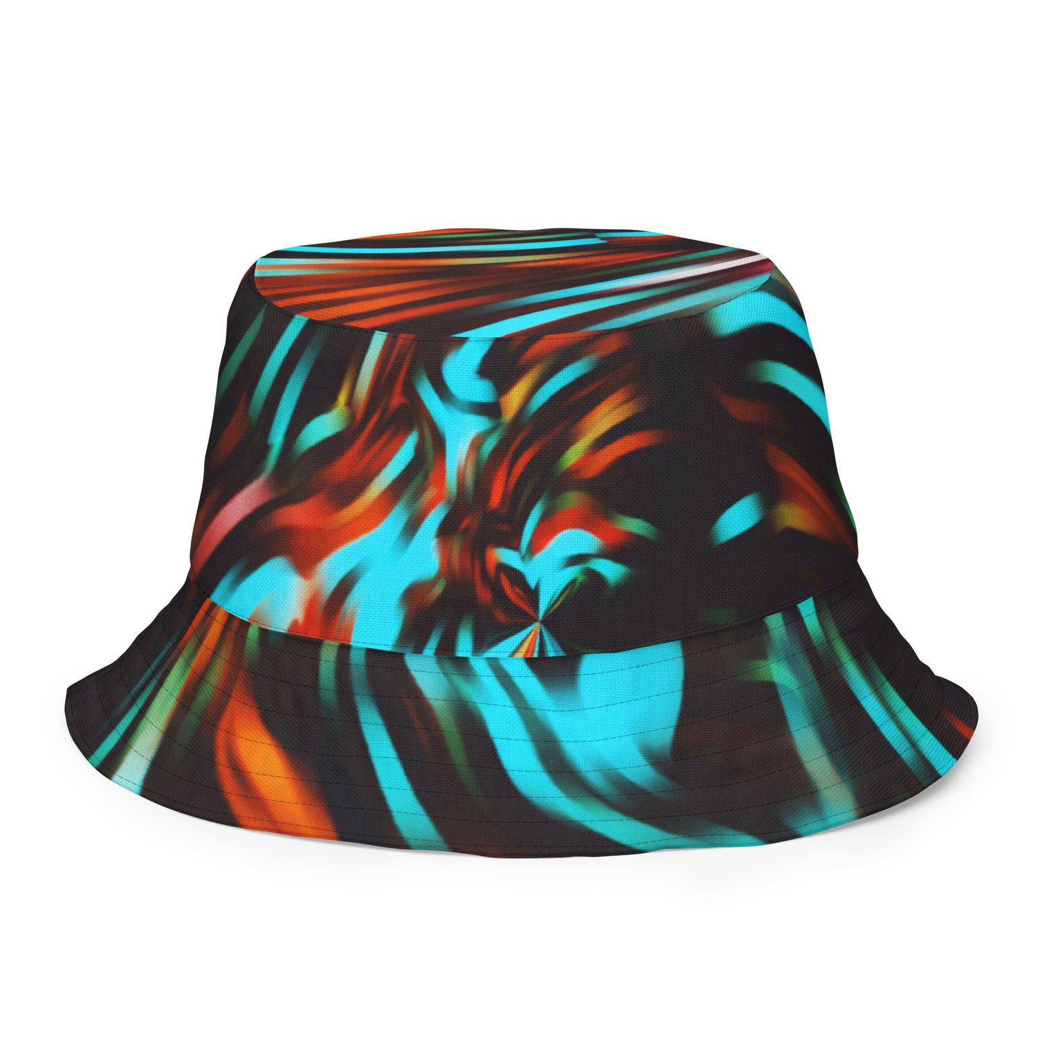 Smile Reversible bucket hat