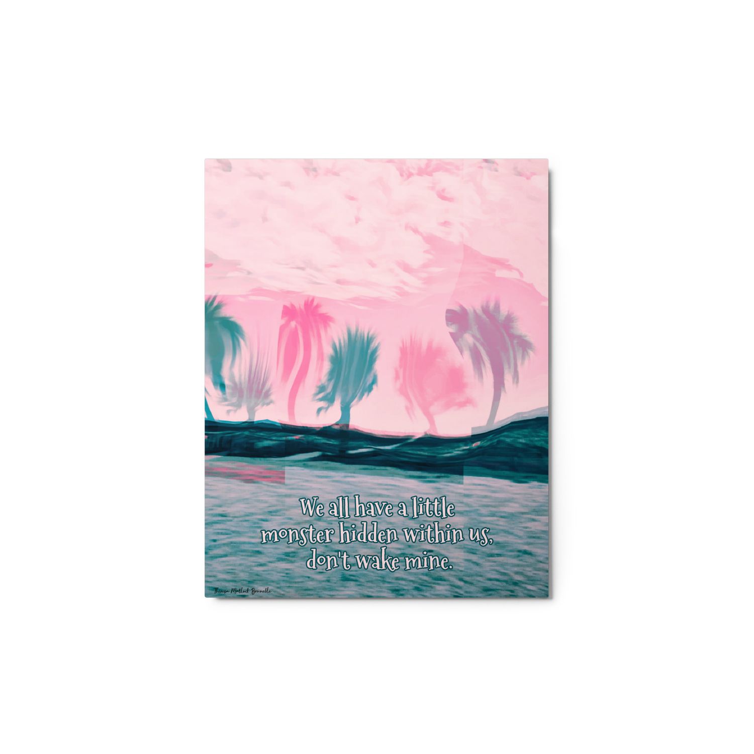 Little Monsters Metal prints