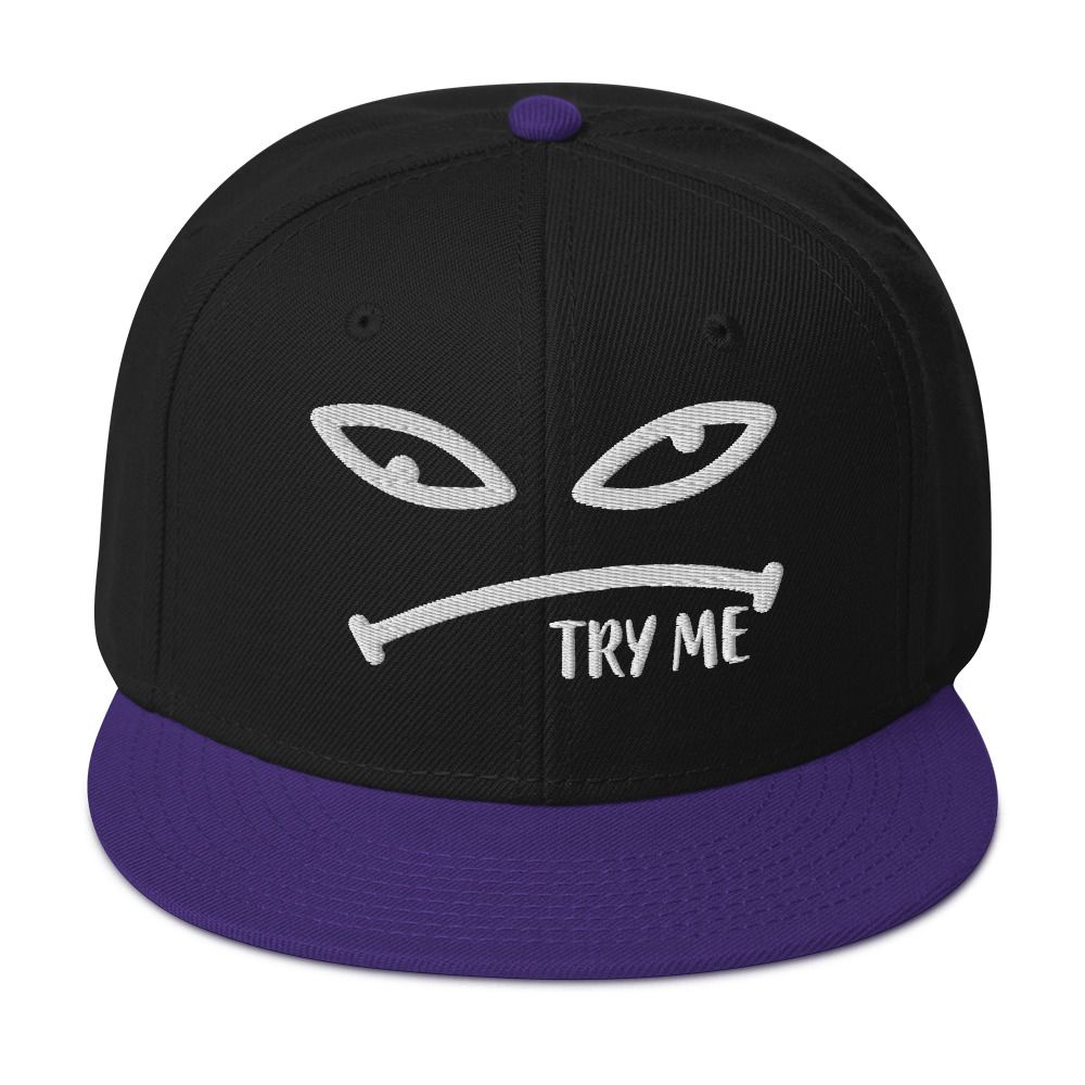 Try Me Snapback Hat