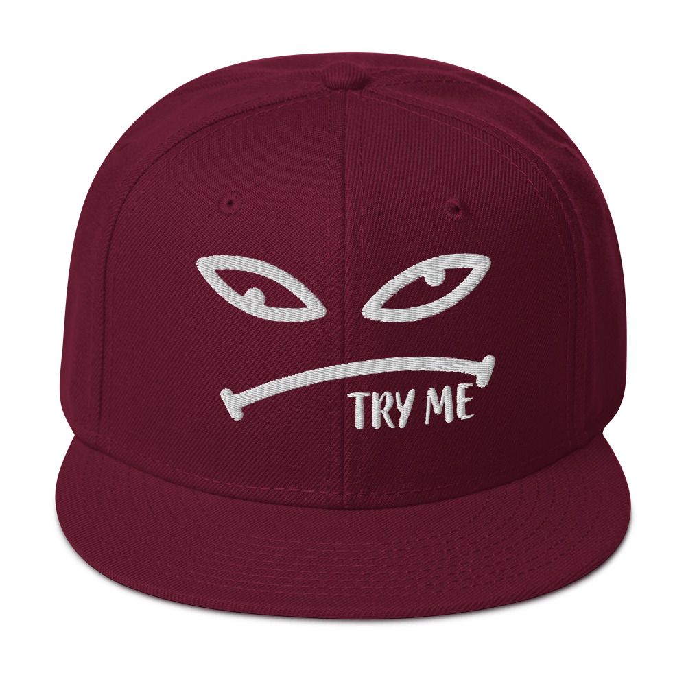 Try Me Snapback Hat