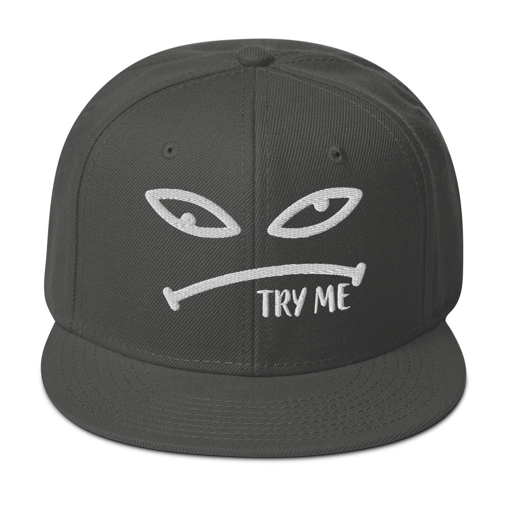 Try Me Snapback Hat