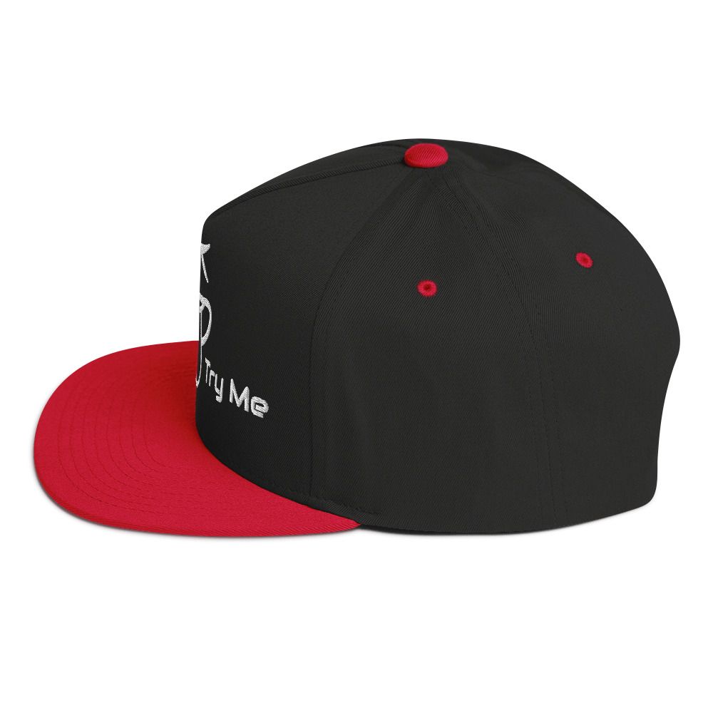 Try Me Flat Bill Cap