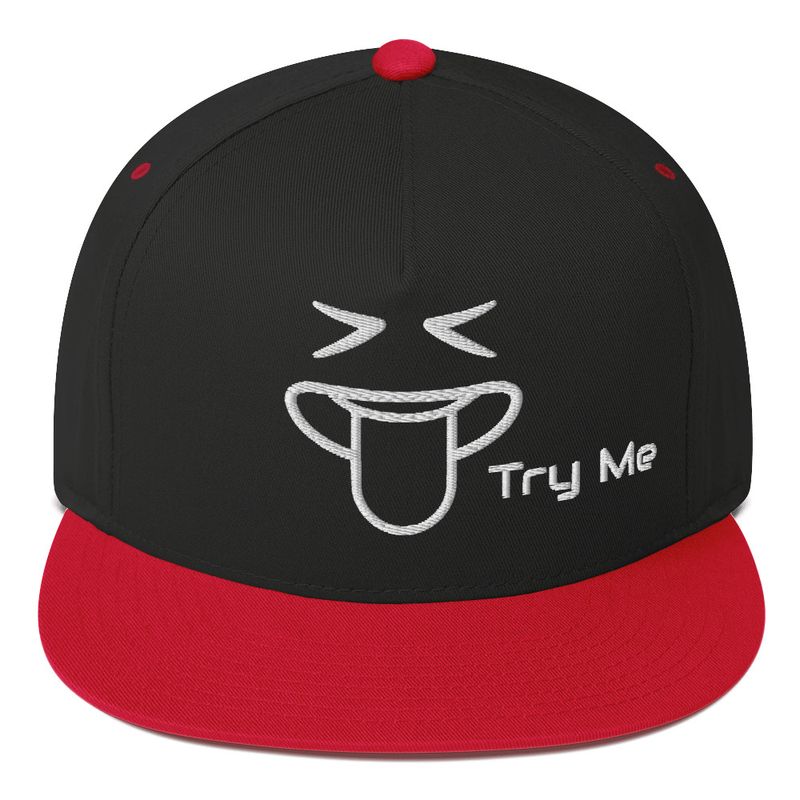 Try Me Flat Bill Cap