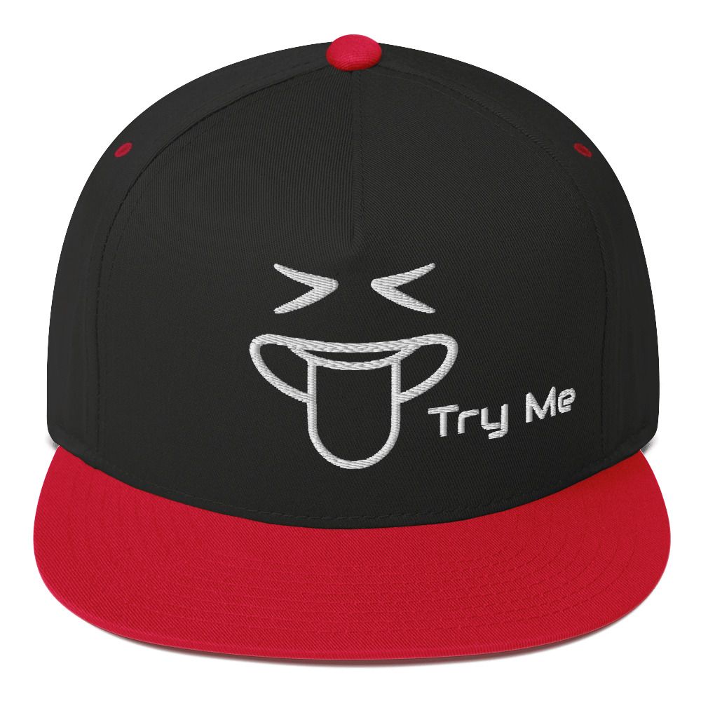 Try Me Flat Bill Cap