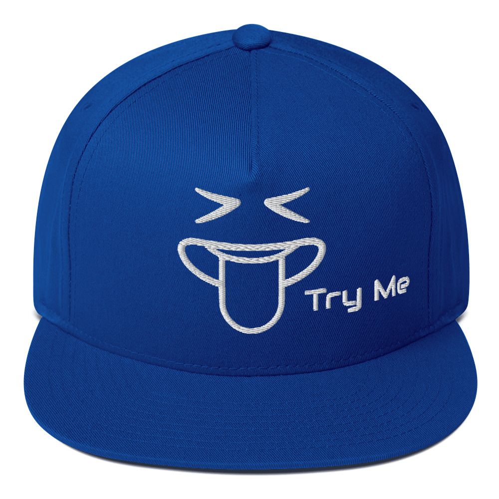 Try Me Flat Bill Cap
