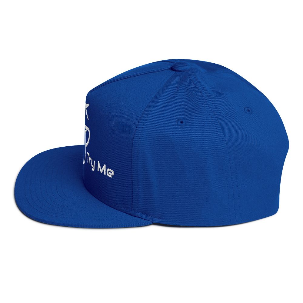 Try Me Flat Bill Cap