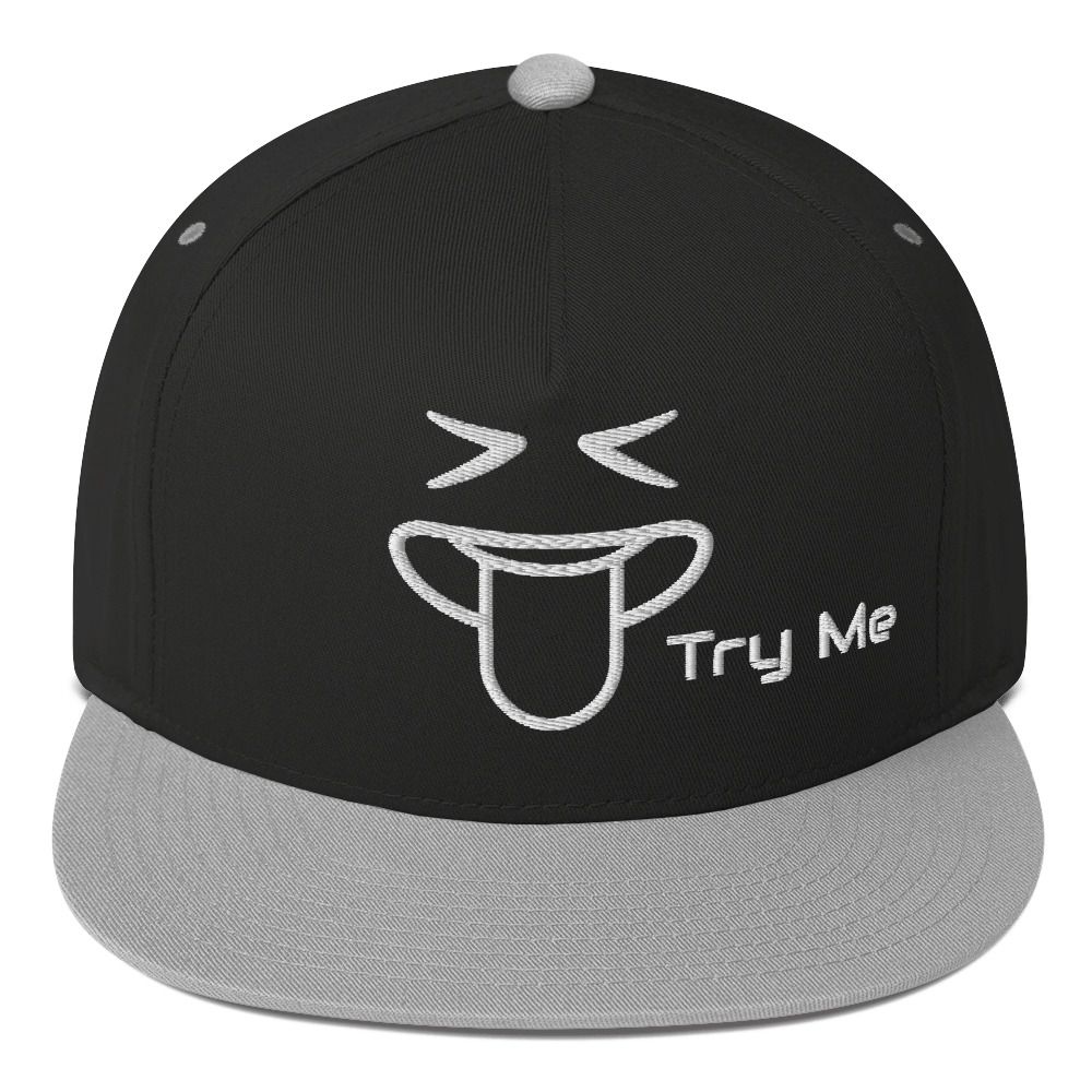 Try Me Flat Bill Cap