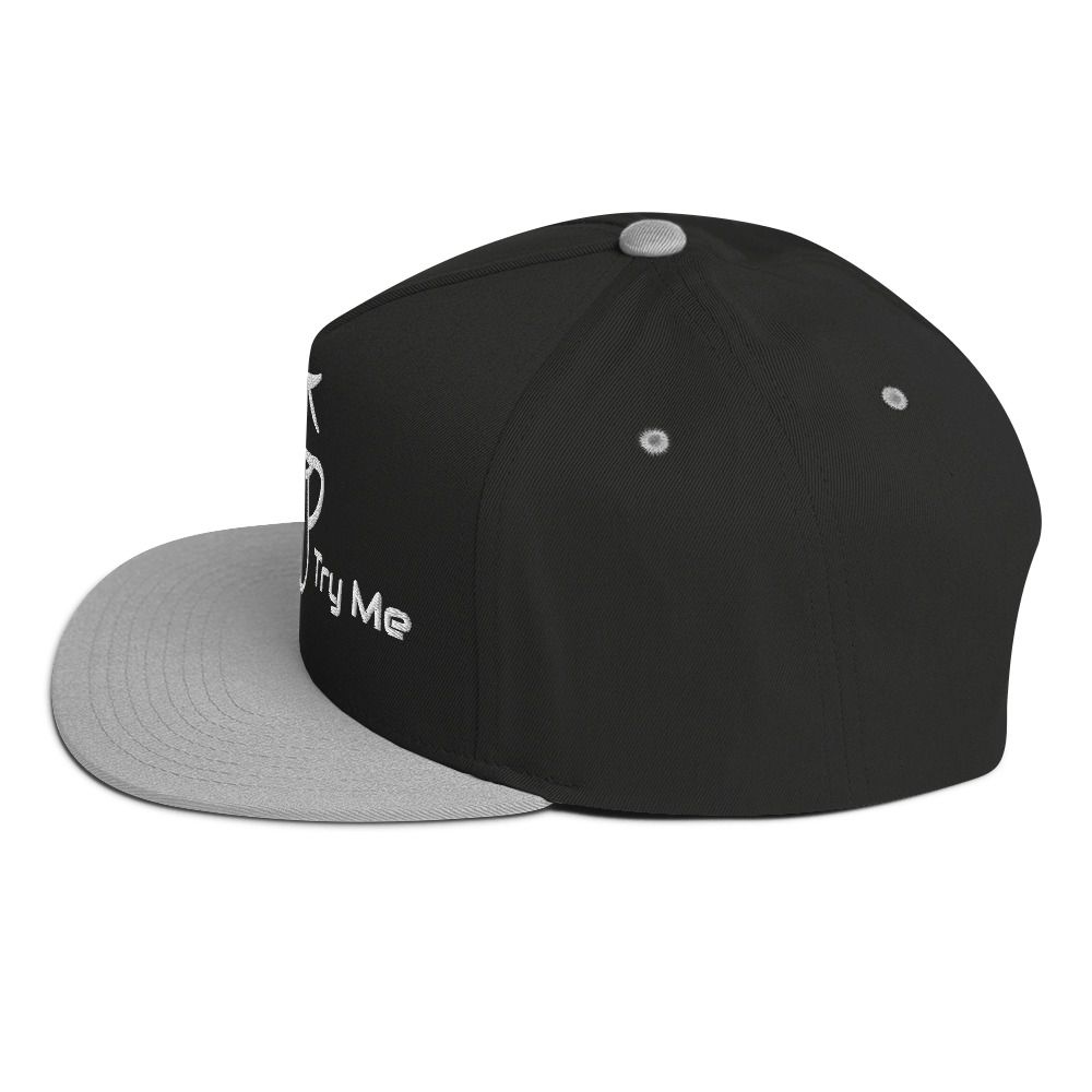 Try Me Flat Bill Cap
