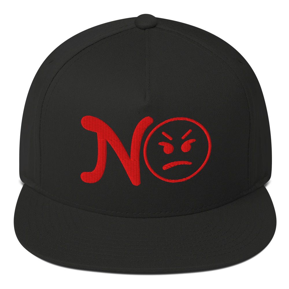 NO Flat Bill Cap