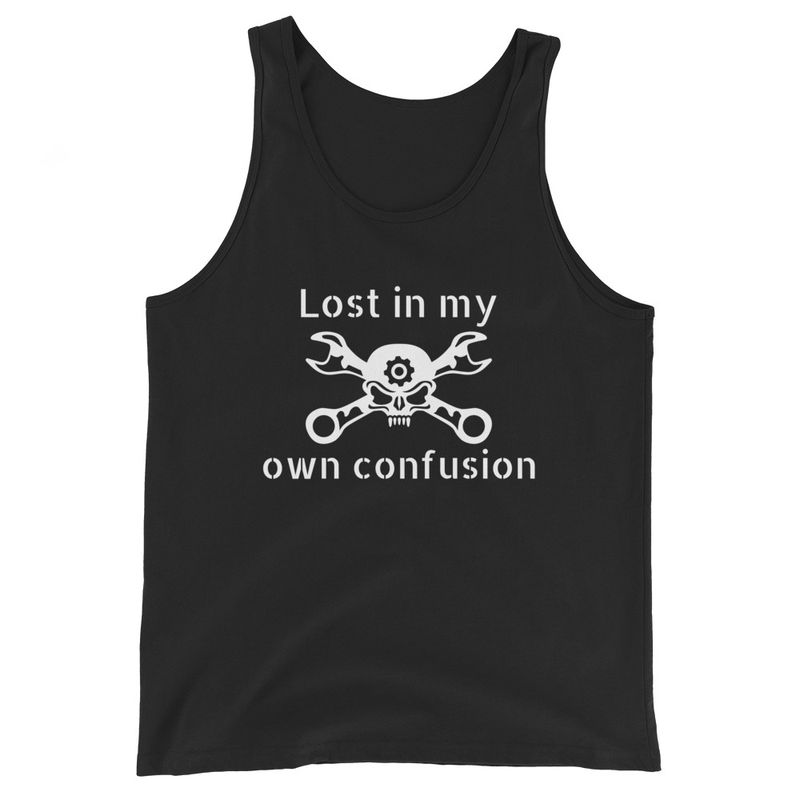 Lost in my own confusion Men's Tank Top