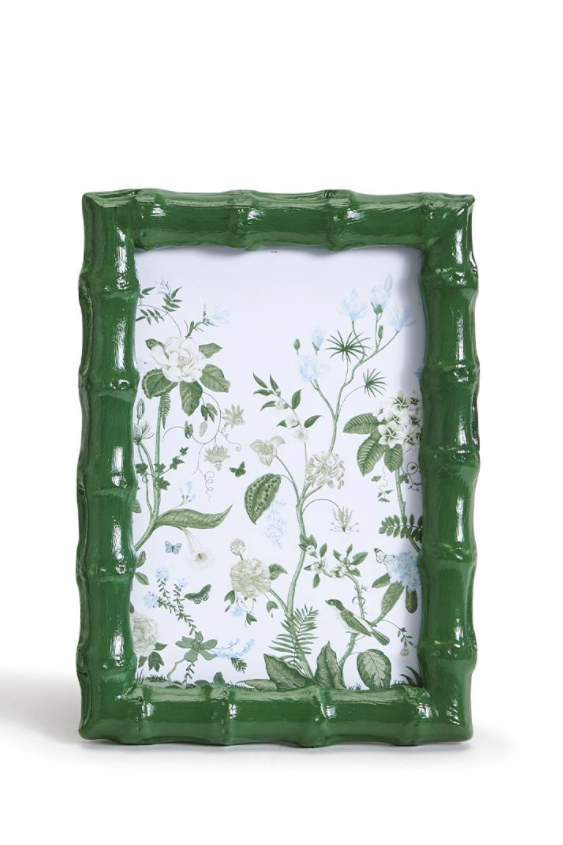 Frame - Green Faux Bamboo - 4x6