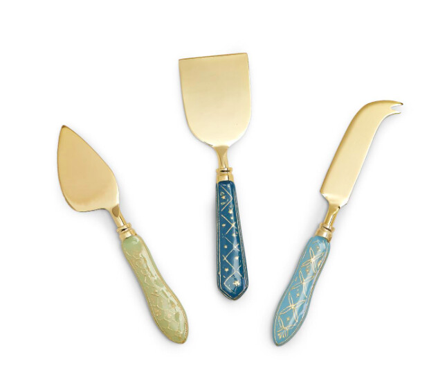 Charcuterie - Cheese Knives - Chantilly Charm - Set of 3