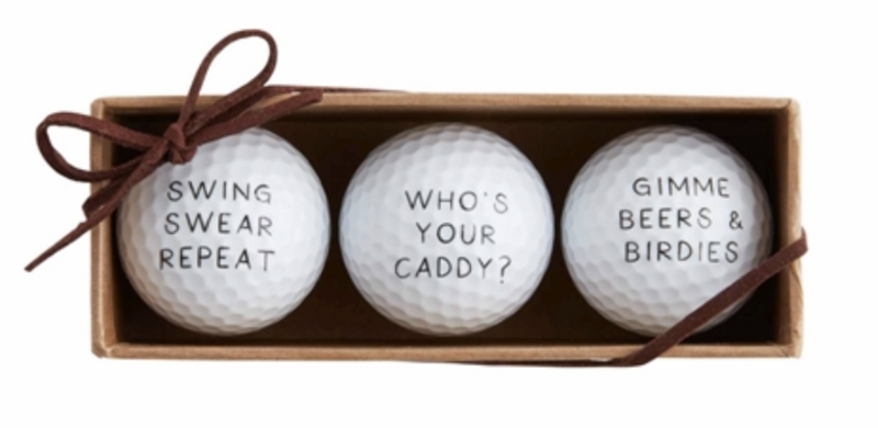 Golf Ball Set - Who&#39;s Your Caddy