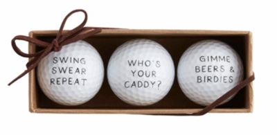 Golf Ball Set - Who's Your Caddy